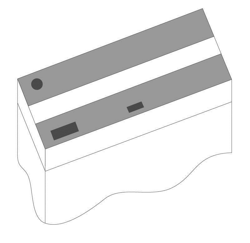 JUWEL AQUARIUM RIO 240 2 PIECE FLAP SET (NOT LIGHT UNIT) FISH TANK HOOD