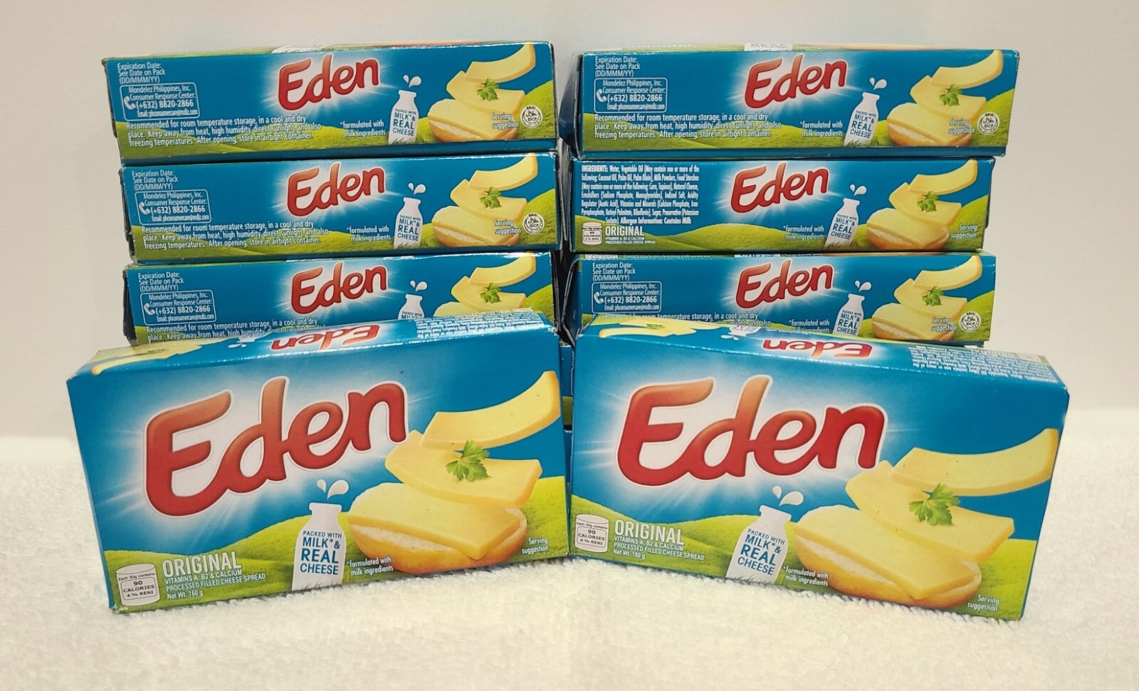 Eden Cheese 160 grams - Processed Filled Cheese - FREE Shipping