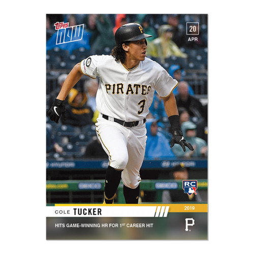 2019 Topps Now 109 Cole Tucker