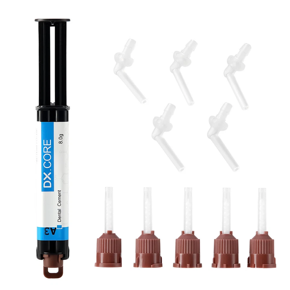 Resina Compuesta Dental Fluida de Curado Dual Para Relleno Reconstrucción A2 A3 Foto 4 de 4