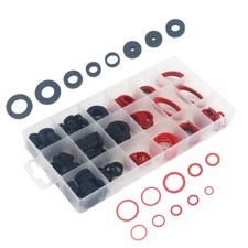 141PCS Sealing Washer Set Rubber & Fibre Washer Assorted Set 18 Sizes With Box