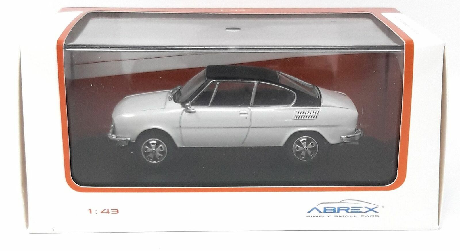 Idée cadeau de collection : miniature Škoda 110R 1980 Abrex 1/43 en boîte vitrine