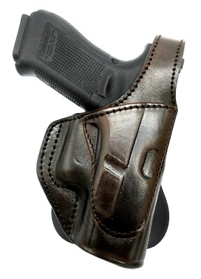 TAGUA TEXAS 1836 Right Hand Brown Leather Fully Rotating Holster CHOOSE GUN