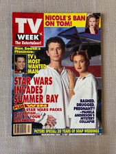 Vintage television - "Australian TV Week" Oct 1995 Angus Young AC/DC David Bowie