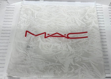 MAC COSMETICS  ZIP MAKEUP BAG LIMITED EDITION  8"x 8"  NEW AUTHENTIC PICTURES