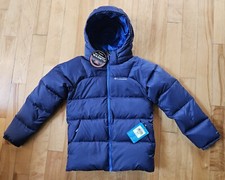 Columbia Youth Centennial Creek Down Puffer Jacky Navy Size M