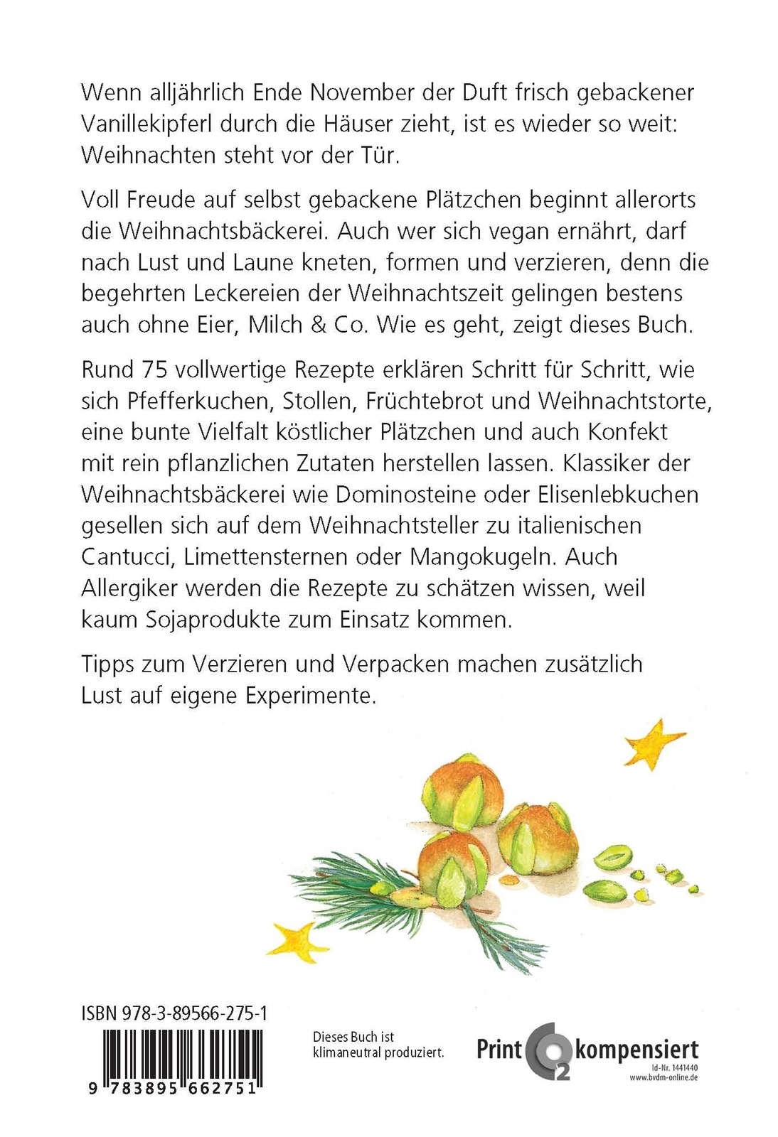 Thumbnail - Vegane Weihnachtsbäckerei, Angelika Eckstein