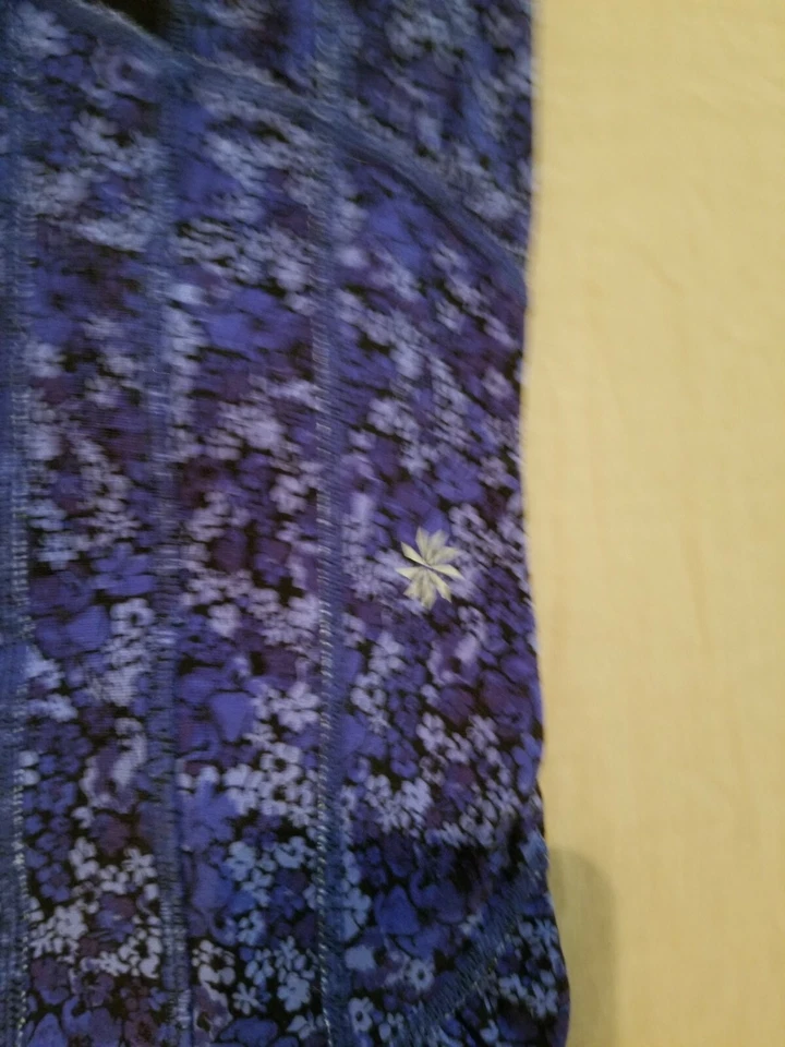 Pantalones Athleta Mujer M Medianos Púrpura Gimnasio Entrenamiento Yoga Foto 4 de 4