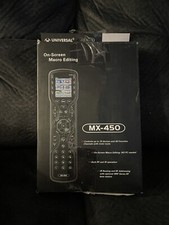 Complete Control Mx- 450 Univeral Remote Control-needs Batteries