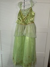 Disney Tiana Costume Deluxe PJ Costume Dress The Princess the Frog Size 7/8
