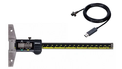 571-211-30-USB Mitutoyo Depth Gage 6" USB Direct Package