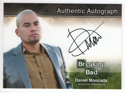Breaking Bad seasons 1-5 autograph card A9 Daniel Moncada as Leonel Salamanca