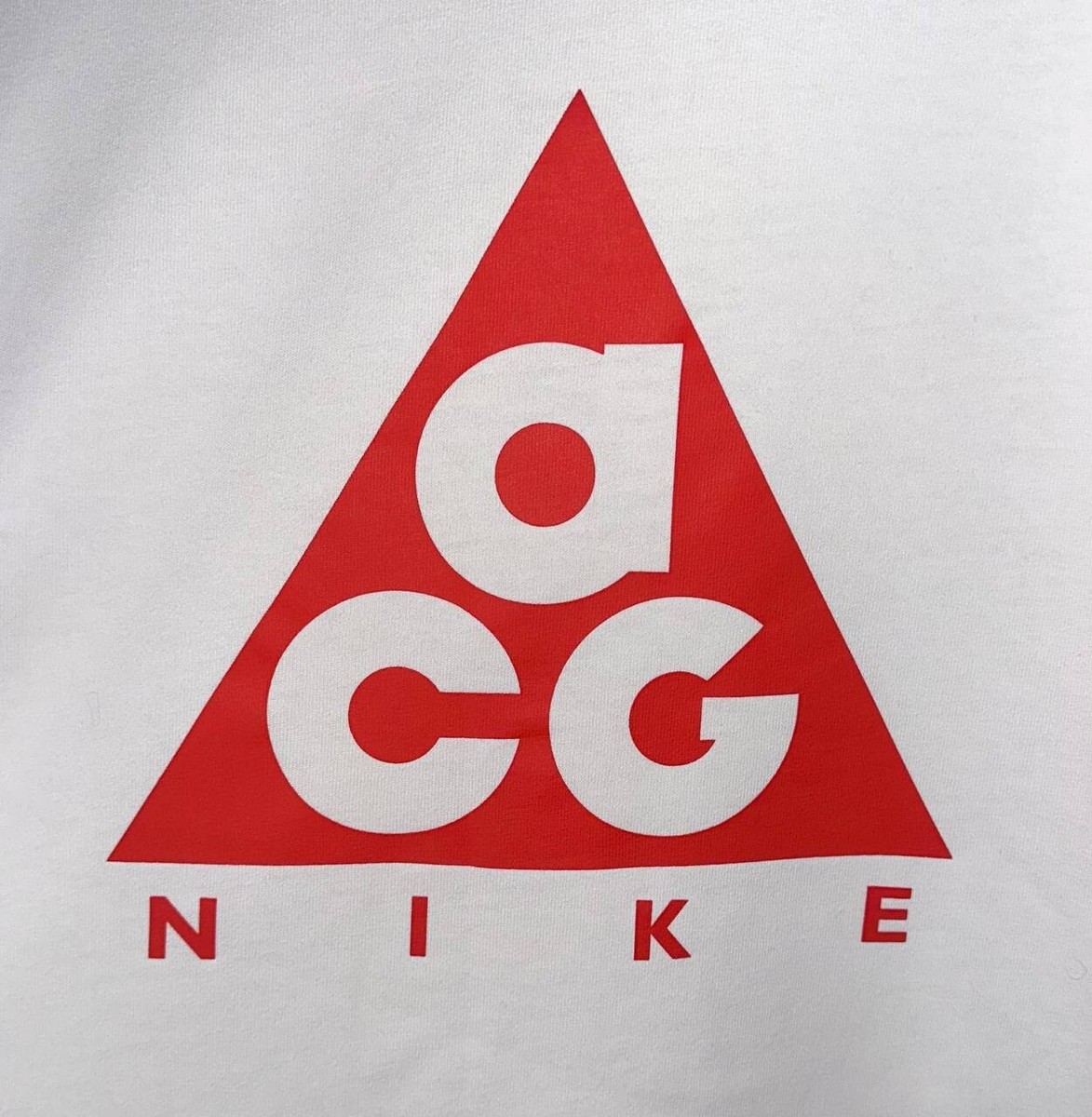 Nike ACG Big Logo Long Sleeve ivory | eBay