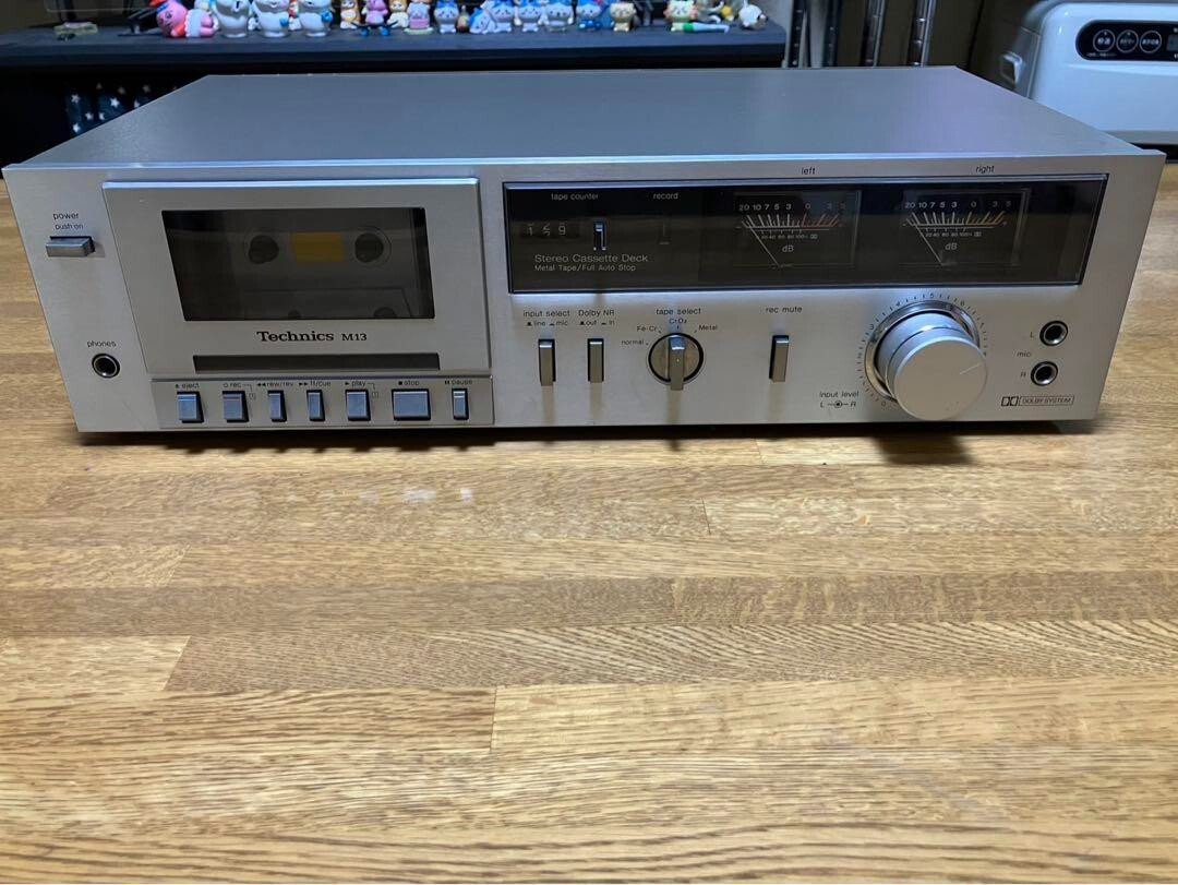 Technics RS-M13 Stereo Cassette Deck Metal Tape Support Vintage