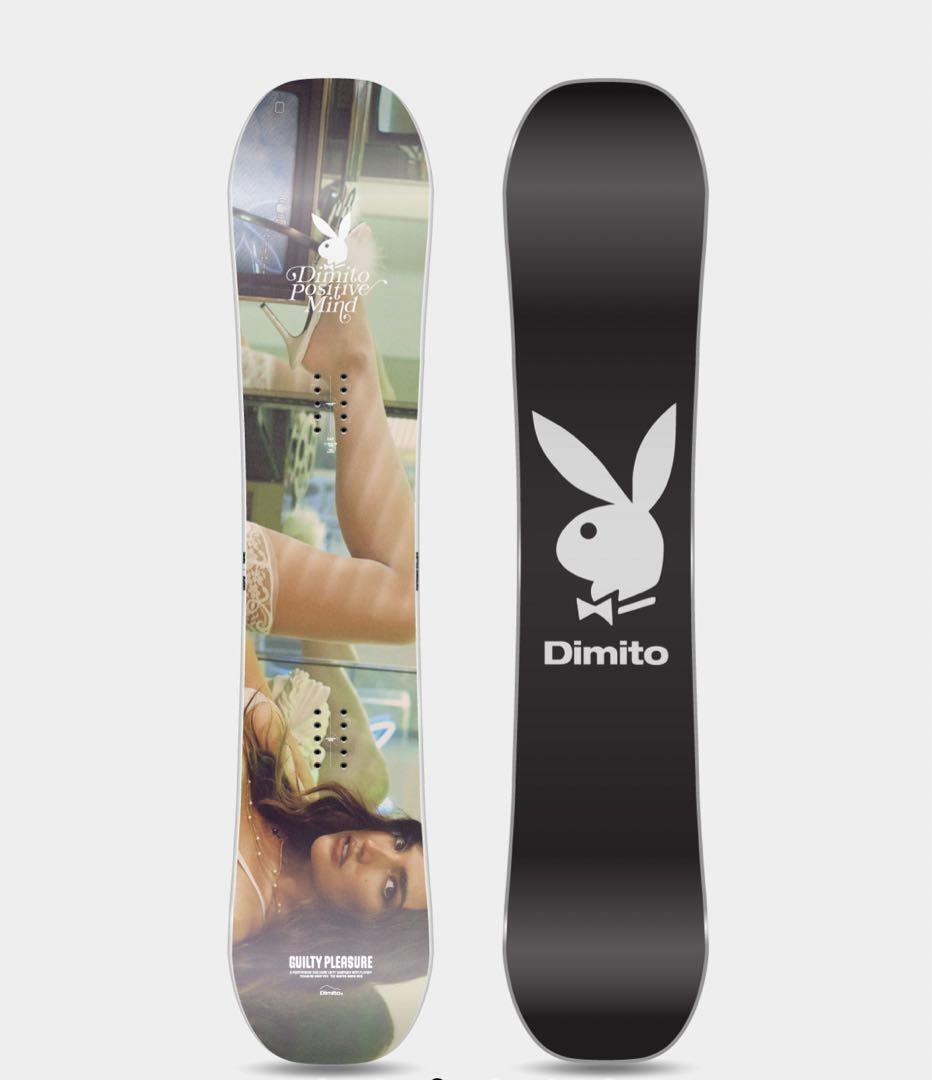 PLAYBOY x DIMITO GUILTY PLEASURE SNOWBOARD 147 | eBay