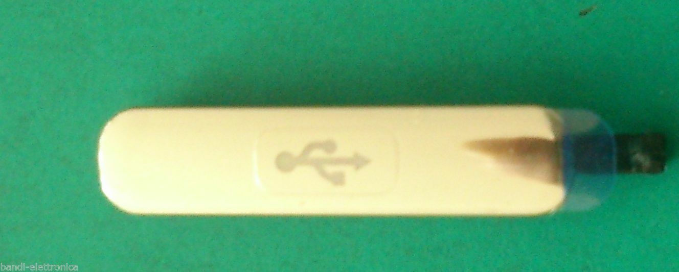 Samsung Galaxy S5 sportello chiusura caricabatteria originale colore argento