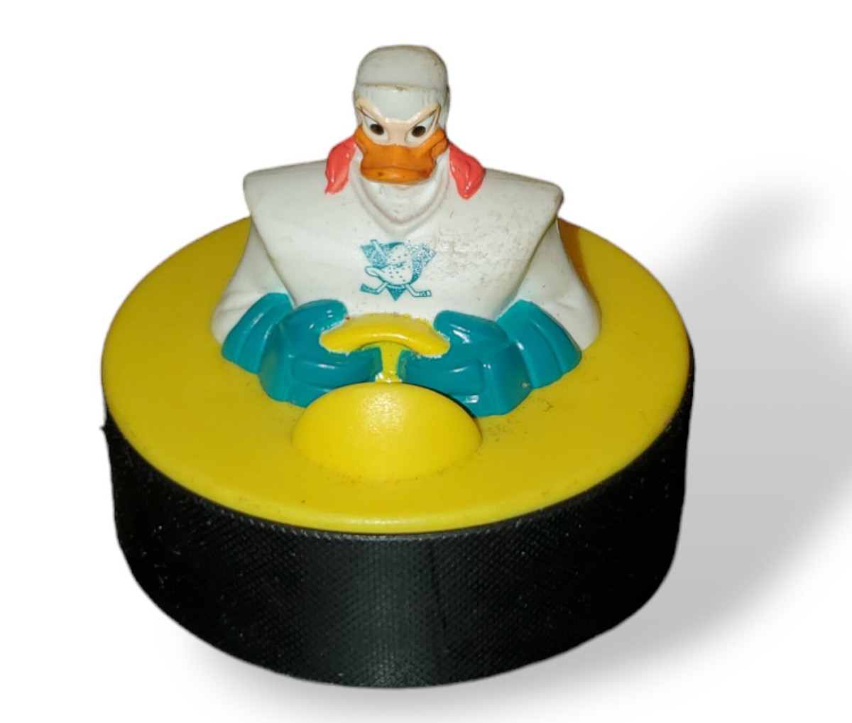 Disney - Mighty Ducks - Hockey Puck - McDonalds Happy Meal Toy 90s