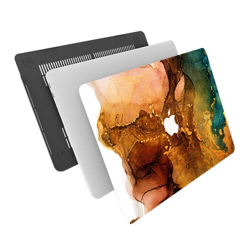 2in1 Candy Ink Colors Marble Case For Macbook M2 Air 15 13 Pro 16 14 11 12 inch - Picture 21 of 71
