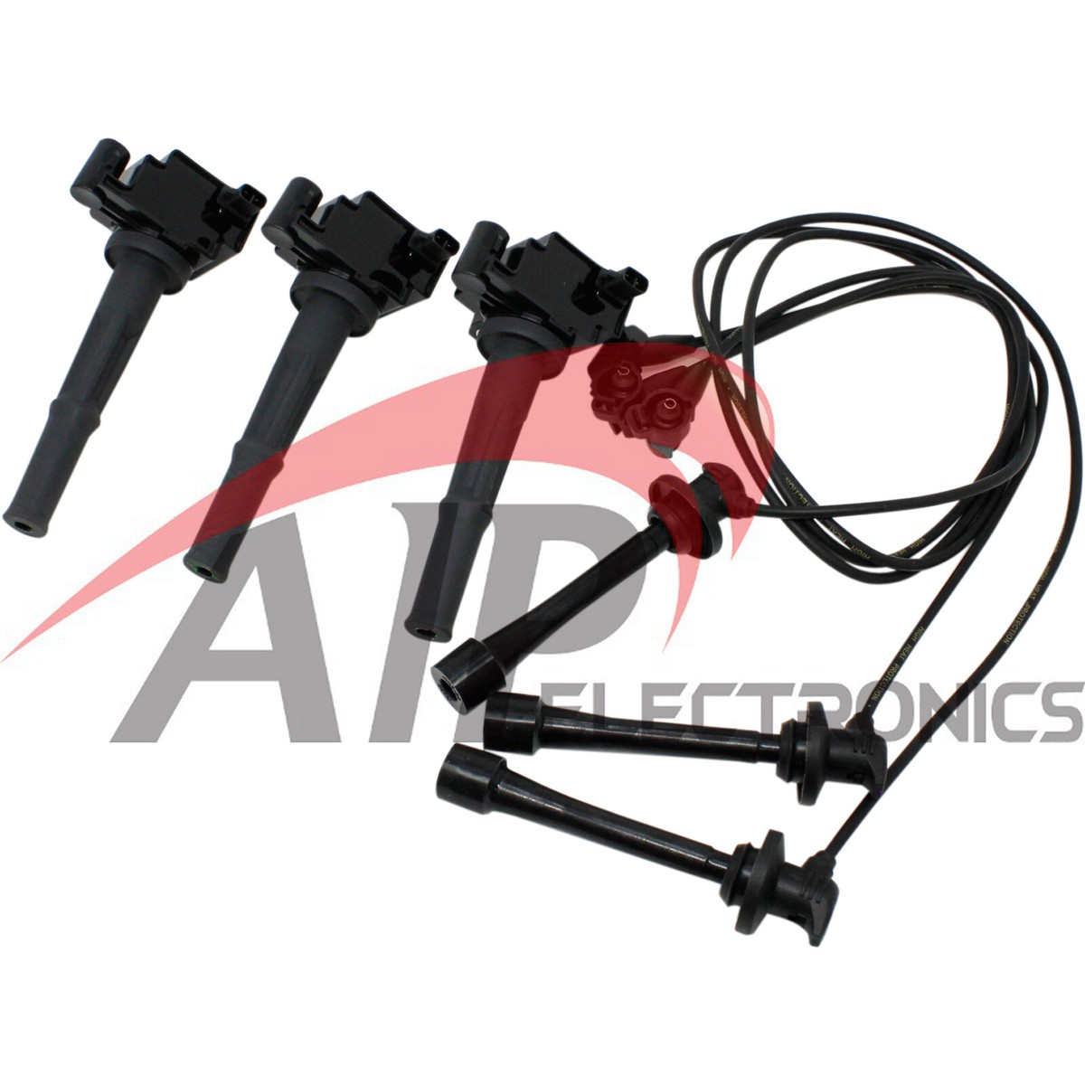 NPBoosted 3-Pack Ignition Coils + Wires – For 1995-2004 Toyota 3.4L V6, UF156 C1041-727361