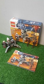 LEGO 9488 STARWARS 'Elite Clone Trooper & Commando Driod Battle Pack. 2012 Used.