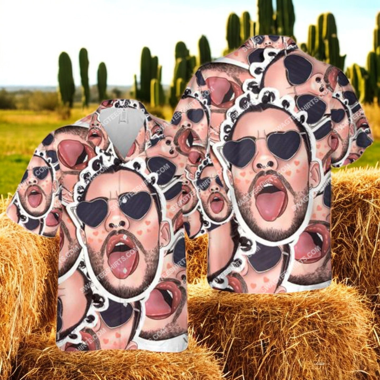 Tropical Post Malone All Over Print Hawaiian Shirt