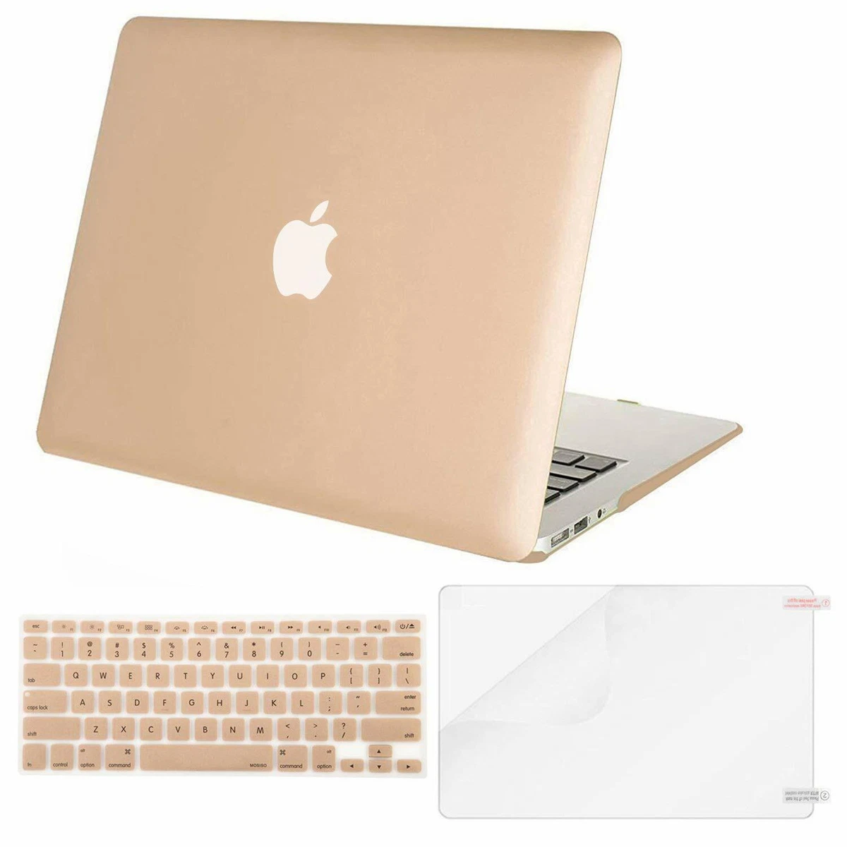 Preços baixos em Estojos e bolsas para Notebook de Ouro para Apple