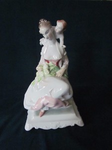 HEREND HUNGARY PORCELAIN " SPRING"
