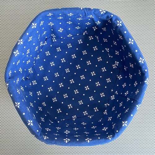 Longaberger Generations Basket With Blue Liner 10” - Picture 3 of 11