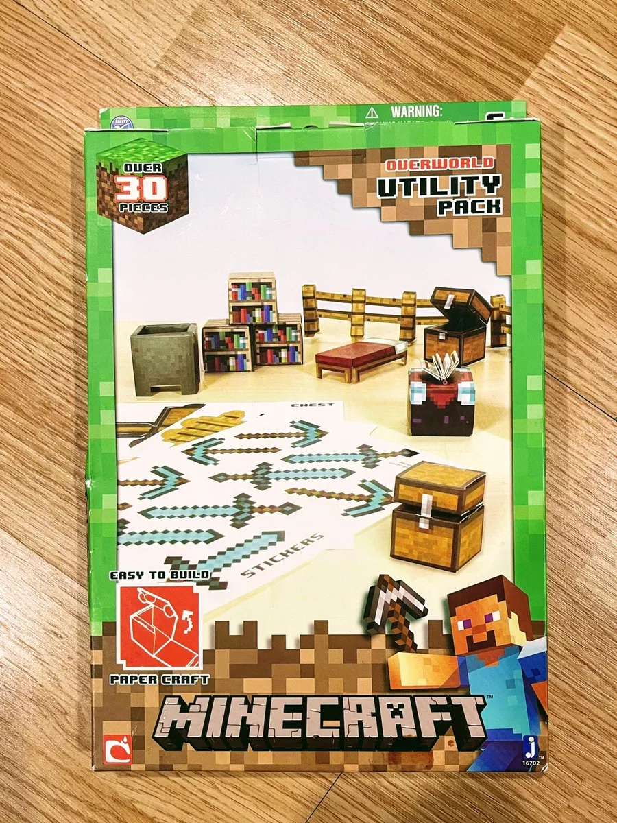  Minecraft Papercraft Snow Set : Toys & Games