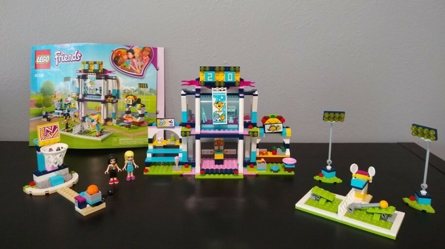 lego friends stephanies sportstadion
