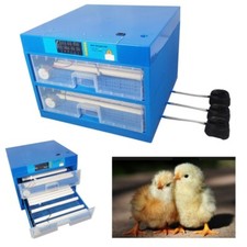 110V 80W 128 Eggs Hatcher Automatic Egg Incubator Digital Display Intelligent