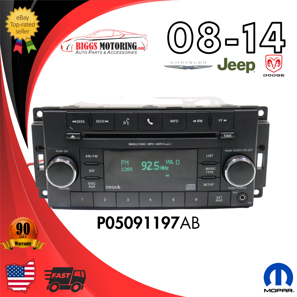 専用Dodge City Productions +８枚 Jeep CHRYSLER Dodge RBZ SATELITE Low Radio MYGIG CD Mp3 DVD