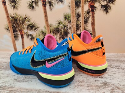 Nike Zoom Lebron NXXT Gen Blue Orange Basketball Shoes DR8784-900