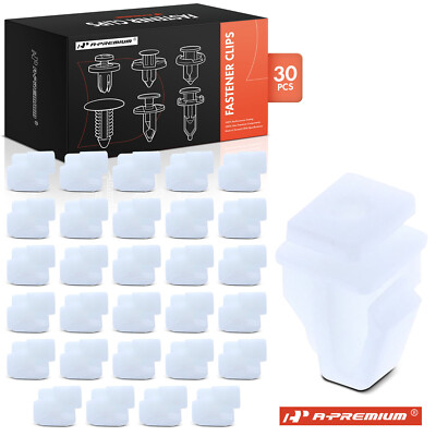 A-Premium 30x Nylon Body Side Moulding Clip Door Retainer for Honda Pilot 09-15
