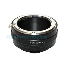 Nikon F Lens to Leica L Mount Adapter fits Panasonic S1 S1H S1R S4 S5 Sigma fp L