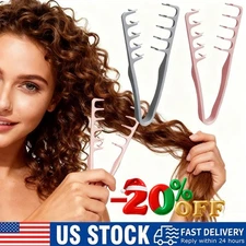 Texture Comb for Volumizing Hair, Wide-Tooth Root Lift Styling Tool for Men & Wo