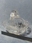 Vintage Crystal Clear Industries Darlington Crystal Basket — photo 2