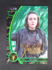 Game of Thrones Yara Greyjoy Green Auto /25 - 2025 Kakawow Aura Green AQY-HGR-16
