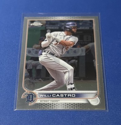 2022 Topps Chrome Sonic #173 Willi Castro Detroit Tigers