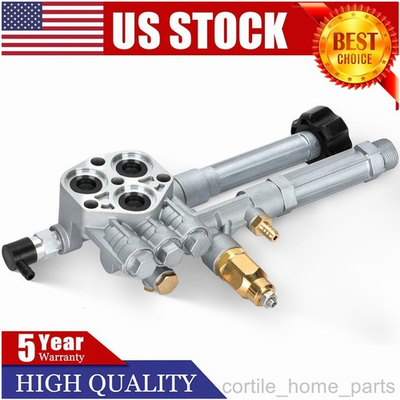 #ad #ad Troy Bilt Complete Pressure Washer Pump Head Fits For RMW SRMW Pumps AR42518 NEW $44.91