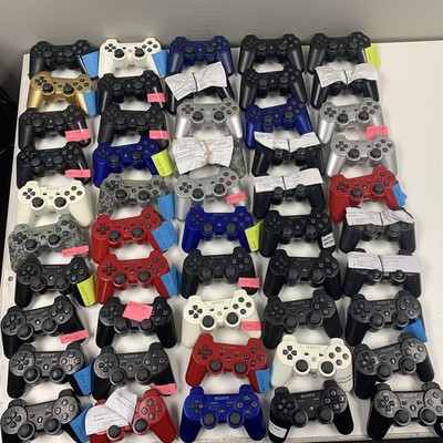 Lot 50 OEM Sony PS3 Controllers Parts Repair Damaged Broken AS-IS