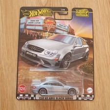 Hot Wheels Premium Boulevard #126 2008 Mercedes-Benz CLK 63 AMG Black Series New