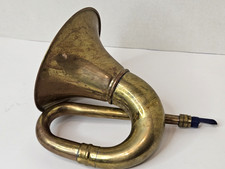 Vintage Brass Bulb Horn Taxi Car Horn W Damaged Bulb 9