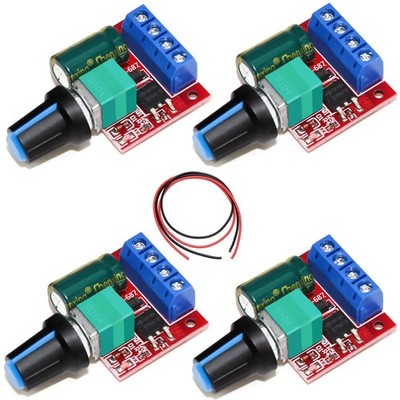 Motor Drehzahlsteller Drehzahlregler DC 6V 12V 24V 35V PWM Controller 4Stk Varia