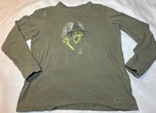 Life Is Good Crusher Long Sleeved Tee - “Life Is Wicked Good” Size Large