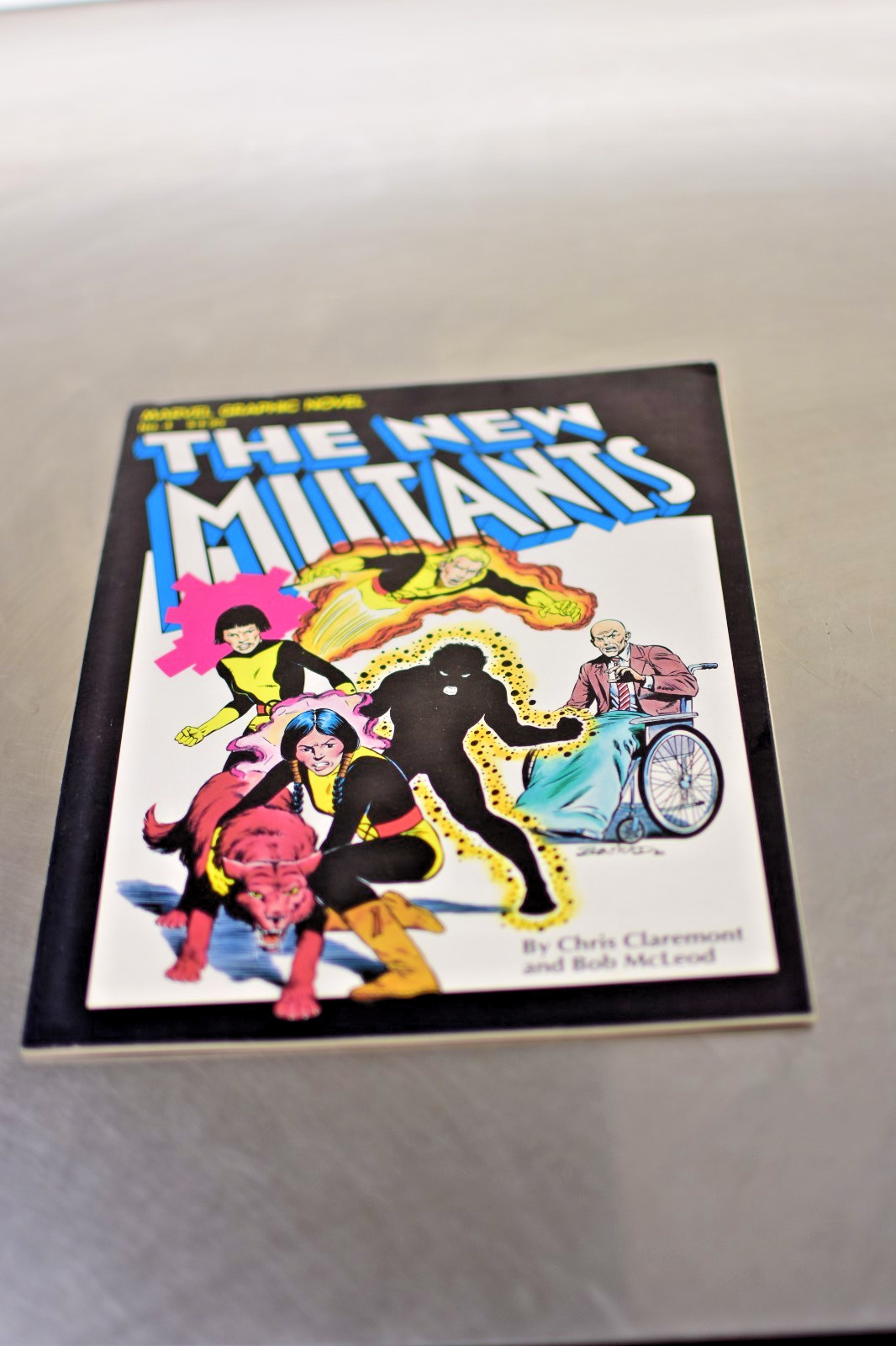Marvel Graphic Novel No. 4 the New Mutants 1982 First Edition Readable But Dmg