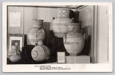 Greek Vases Maryhill Museum Of Fine Arts Washington RPPC Postcard