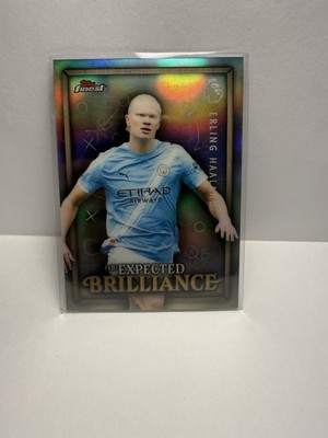 2025-26 Topps Finest Premier League XB-25 Erling Haaland Expected Brilliance