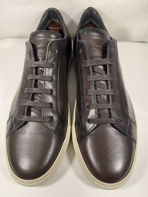 TO BOOT NEW YORK Pescara Dark Brown Leather Sneakers 357961  display picture 1
