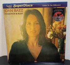 Joan Baez Diamonds & Rust SuperDiscs Vinyl Record Half-Speed Mastered Excellent
